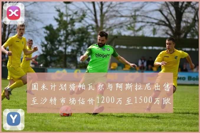 国米计划将帕瓦尔与阿斯拉尼出售至沙特市场估价1200万至1500万欧元